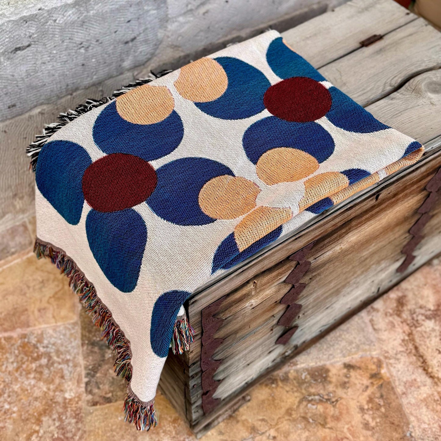 Bloom Woven Throw Blanket