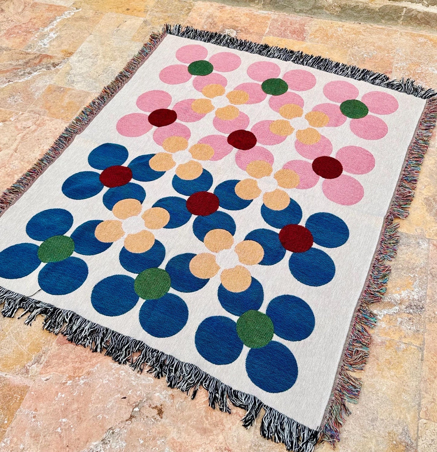Bloom Woven Throw Blanket