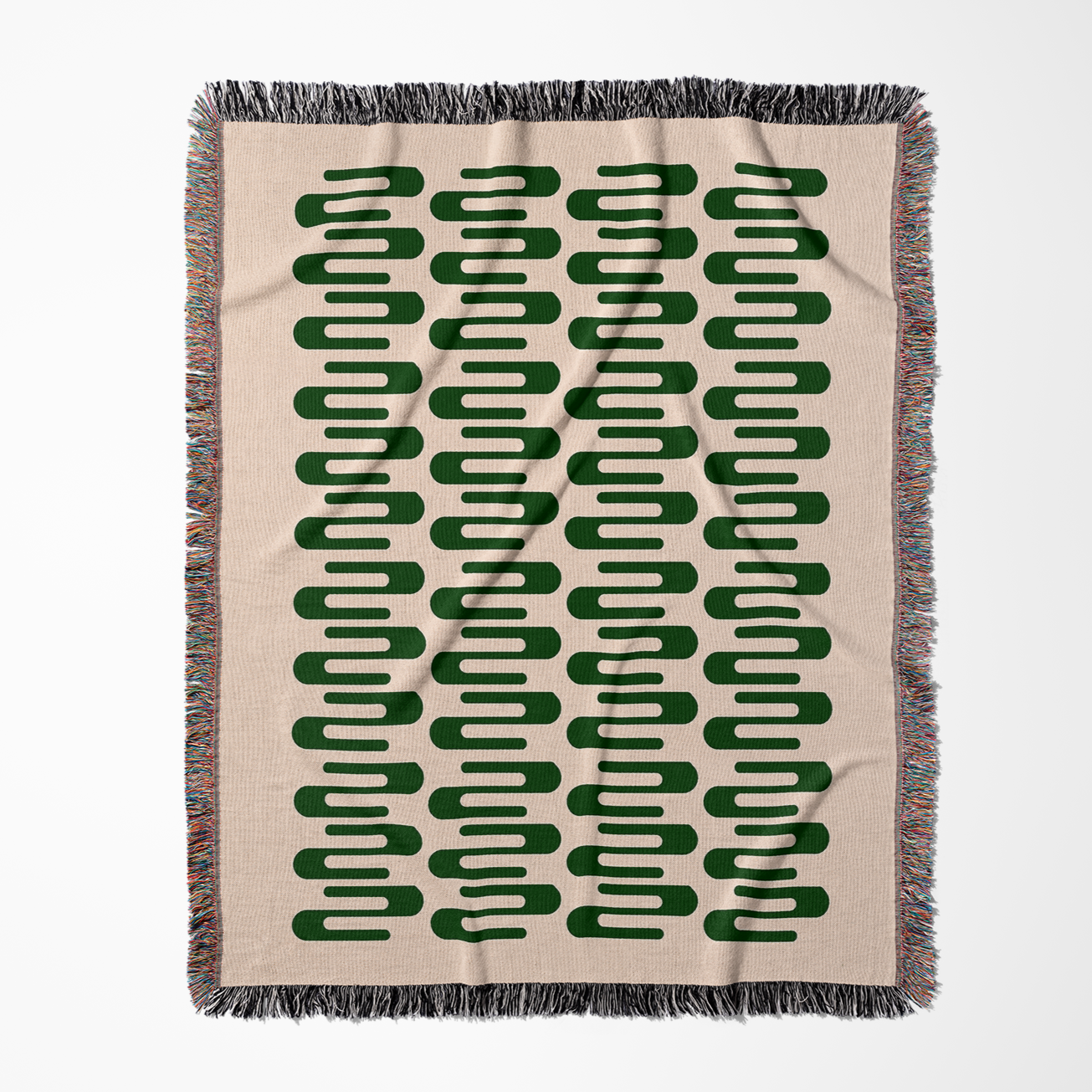Right Signal Woven Throw Blanket
