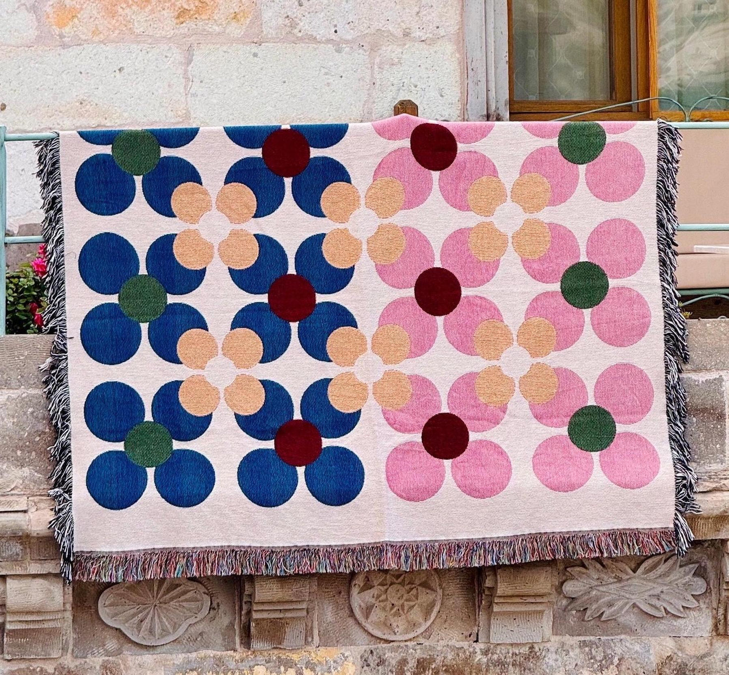 Bloom Woven Throw Blanket