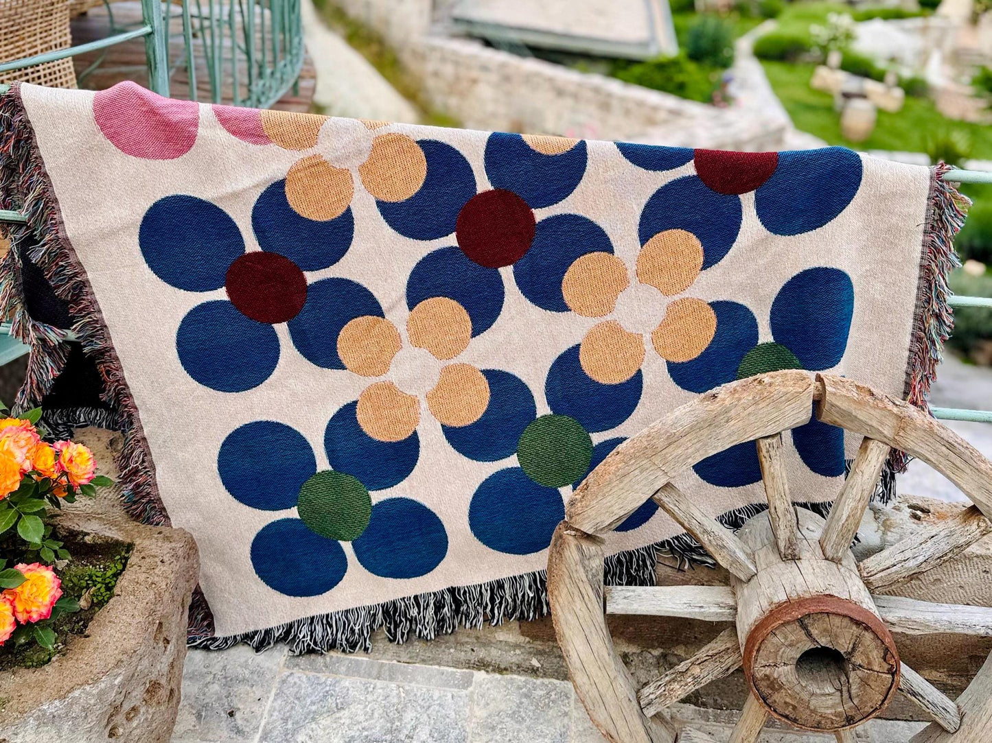 Bloom Woven Throw Blanket