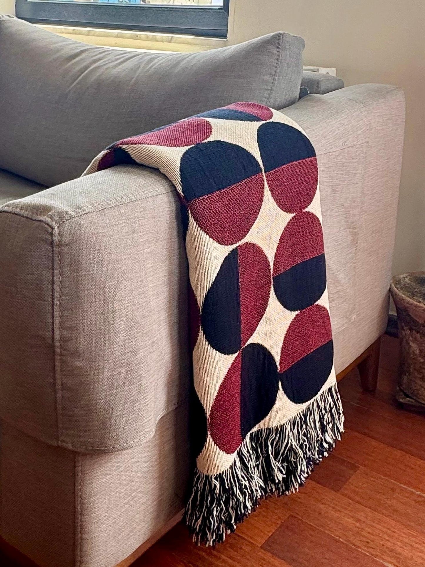 Midnight Crush Woven Throw Blanket