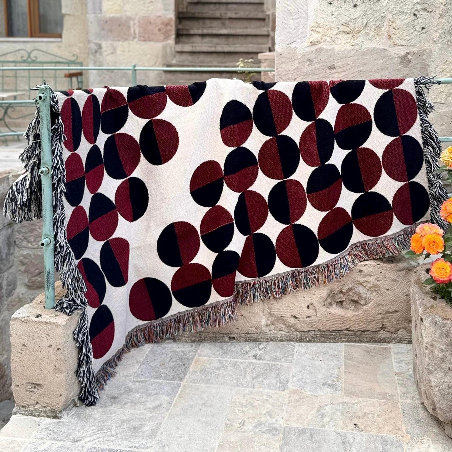 Midnight Crush Woven Throw Blanket