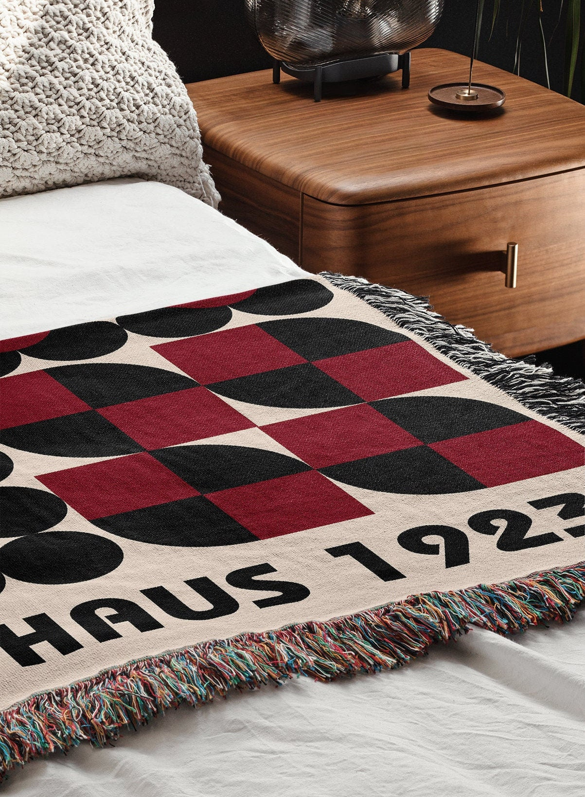 1923 Woven Throw Blanket