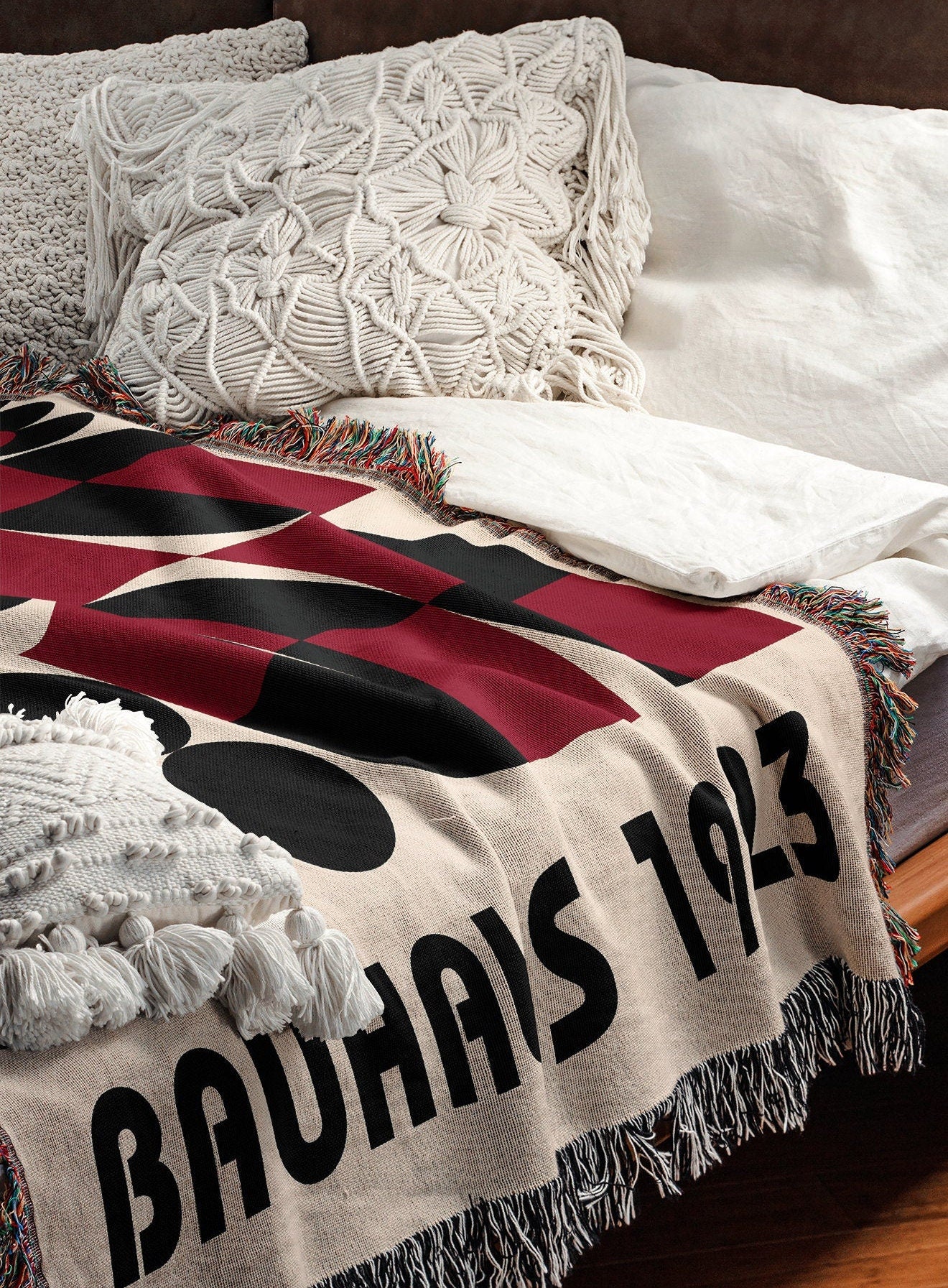 1923 Woven Throw Blanket