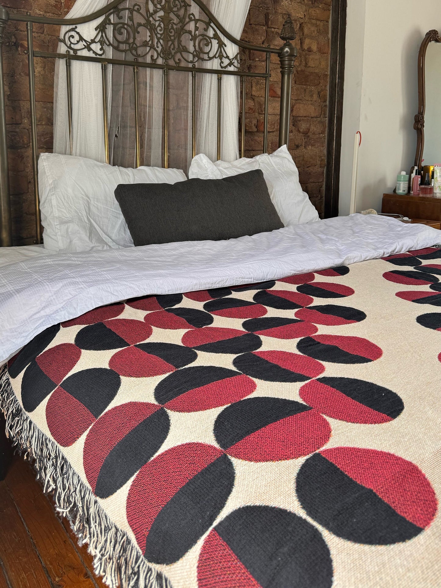 Midnight Crush Woven Throw Blanket
