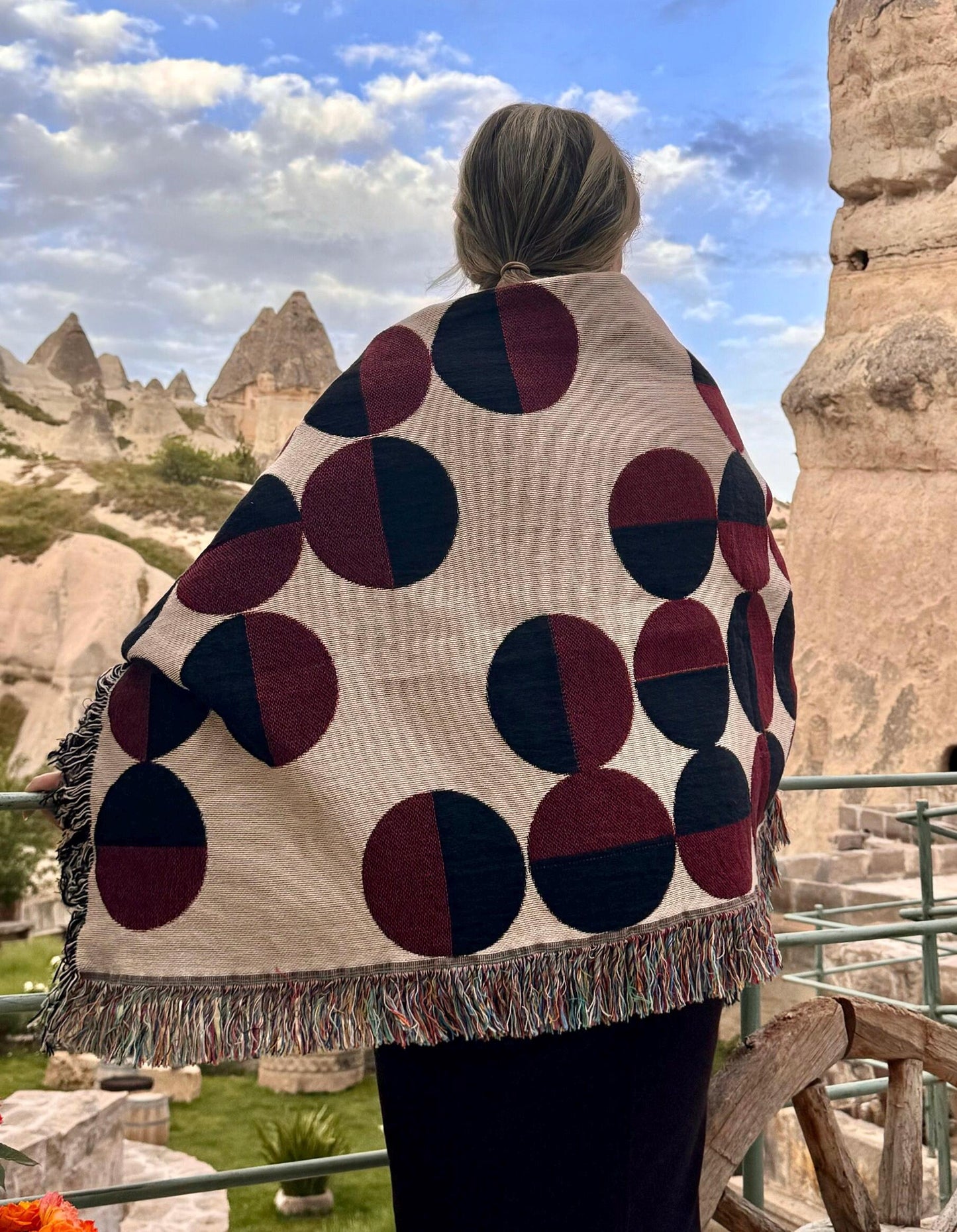 Midnight Crush Woven Throw Blanket