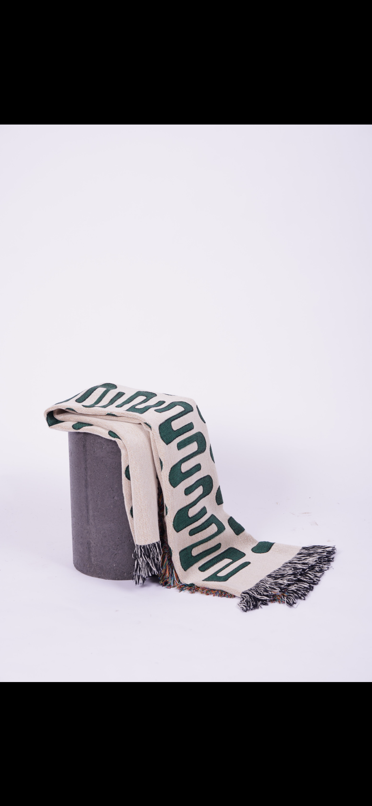 Right Signal Woven Throw Blanket