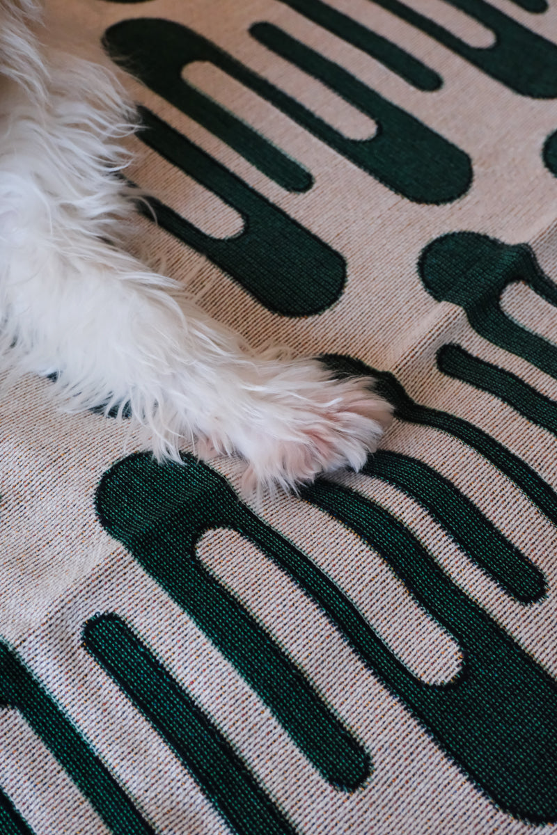 Right Signal Woven Throw Blanket