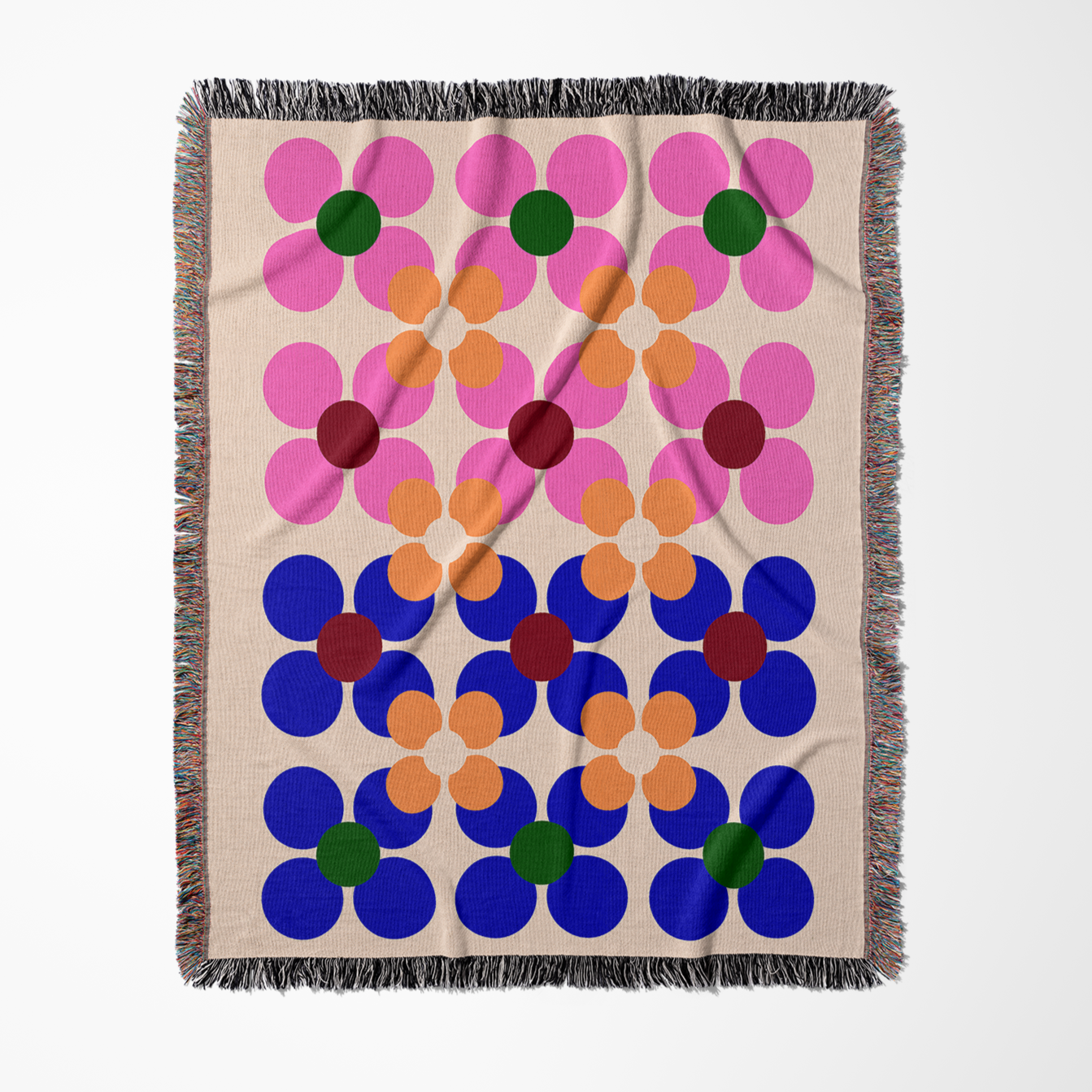 Bloom Woven Throw Blanket
