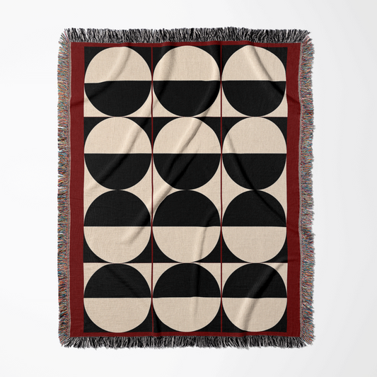 Retrouvailles Woven Throw Blanket