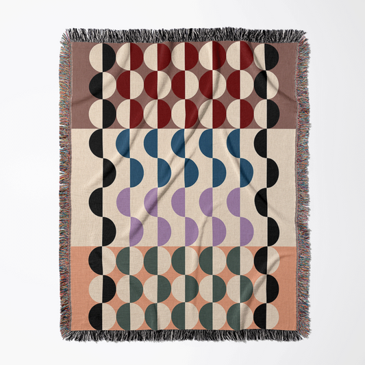 Desbundar Woven Throw Blanket