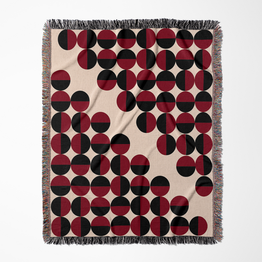 Midnight Crush Woven Throw Blanket