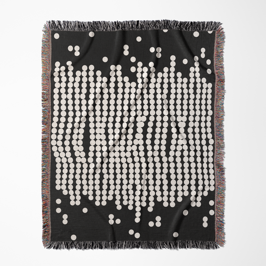 Pearls Woven Throw Blanket